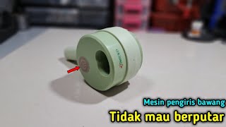 TERNYATA INI PENYEBAB MESIN PENGIRIS BAWANG OMICKO TIDAK MAU BERPUTAR #blender #omicko