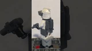 Clone Trooper (Phase 1) - Black Visor, Pauldron and more #starwars #legostarwars #legominifigures