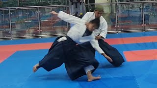 Dec 24-25 2021 Aikido Keiko Highlights | Yokomemuchi