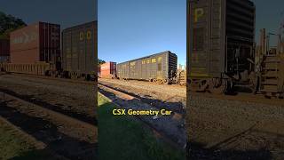 DO NOT HUMP - CSX Autonomous Geometry Car Measures Track on Moving Train #donothump @CameraBryan