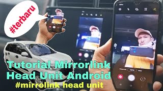 #mirrorlink head unit   #tips mirrorlink  Tutorial Mirror Link Head Unit Android