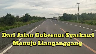 Perjalanan Dari Jalan Gubernur Syarkawi Menuju Pal 17 Liang Anggang Banjarbaru || Aspal Jalan Mulus