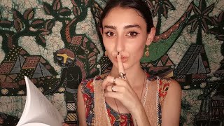 ASMR ITA | TI RACCONTO UNA FIABA... POEMA INDIANO #4 📖🌸 | INTENSE WHISPERING,VISUAL TRIGGERS