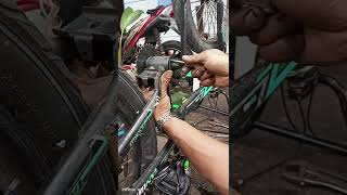 servis sepeda anak sekolah,penggantian pelor/Gotri BB.