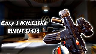 Make Easy One Million Loot With H416 in TV Station | ARENA BREAKOUT S3