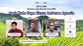 Aksi Kita Sapa Bumi: Anak Muda juga Bicara Reforma Agraria