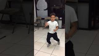 Wonderful dance of kid