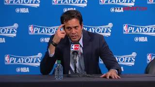 Erik Spoelstra Postgame Interview | Heat vs Raptors | GAME 7 | NBA 2016 Playoffs