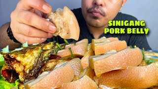 PORK BELLY | SINIGANG PANGA NG BABOY | OVERLOAD DAING | MUKBANG ASMR | ASMR MUKBANG