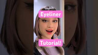 Hoe ik mijn eyeliner op dit moment doe! Een langere versie hiervan staat op mijn tiktok! #eyeliner