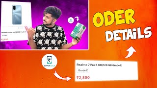 Realme 7 pro ODER details from cashify super sale Low Price Only 2,850 Grade : E ❤️‍🔥🔥