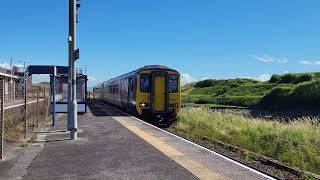 Class 156 pulls into Sellafield