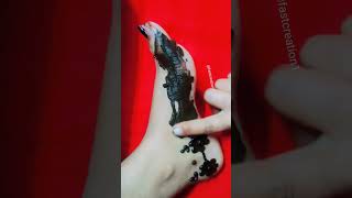 Amazing reverse leg mehndi।।beautiful foot mehndi design।।easy leg mehndi design।।latest mehndi