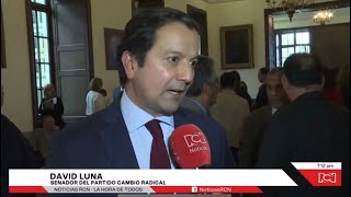 “Es inaceptable que la reforma a la justicia reduzca penas a violadores de niños”: David Luna