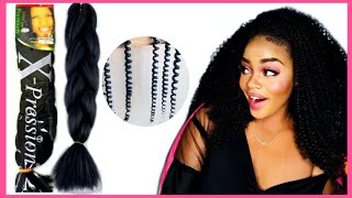 DIY Crochet WIG using Expression BRAID | DIY Kinky Curly Wig