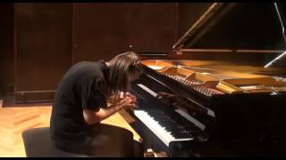 Katerina Kolpakova plays Bach's Prelude and fugue H-dur from WTK II (Fugue)