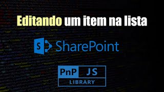 SharePoint - Editando item da lista