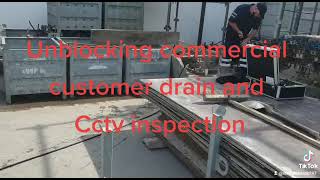 High pressure drain jetting Cape Town and drain line cctv services