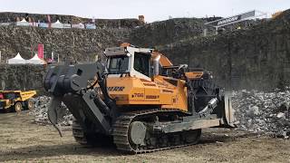 STEINEXPO 2017 - BIG DOZER LIEBHERR PR 766 * MINING LIEBHERR 9150 * KOMATSU HD605