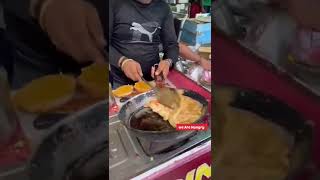 Cheese Ban Omlet Making #shorts #streetfood #foodie #chat