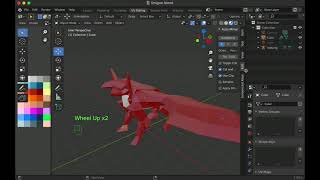 How to make a Dragon with Blender  2.92.0