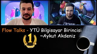 Flow Talks : YTÜ Bilgisayar Mühendisliği Bölüm Birincisi