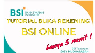 Tutorial Membuka Rekening BSI Secara Online