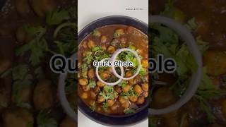 Quick Chole Recipe| # shorts #chole #quickrecipe #easyrecipe #janmashtami #food