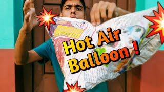 How to make Hot Air Balloon | In Hindi