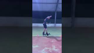 Manobras de patins inline Roller