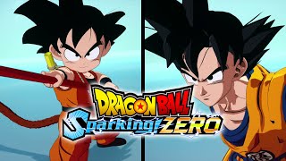 Teen Goku vs Goku | DRAGON BALL Sparking! ZERO | No Commentary [4K]