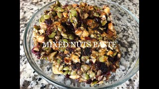 Mixed Nut Paste