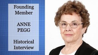 Historical GTTI Interview with Founding Member Anne Pegg