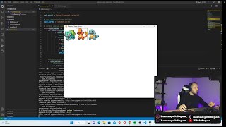 Pokemon Oyunu Yapıyoruz! Python PyGame İle Pokemon Seçim Ekranı!