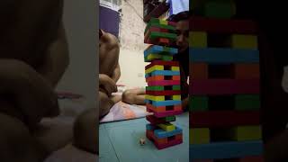 Playing Colored Jenga Blocks