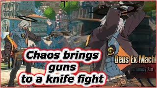 Happy Chaos gameplay breakdown Guilty Gear Strive character guide reaction