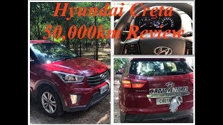 HYUNDAI CRETA AFTER 50,000KMS | INTERIOR | SX DIESEL | MUSIC SYSTEM | WALK AROUND |