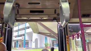 SBS Transit Scania K230UB Euro IV Batch 2 (Double) Doors Opening & Closing