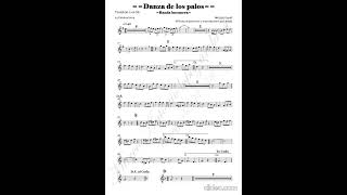 La danza de los palos - banda bucanera (partitura)