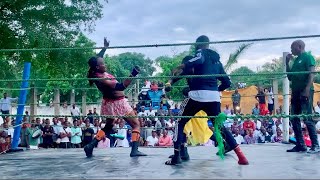 MBUJIMAYI CATCH : CIU CIU SIDA S’EST TRANSFORME EN STATUETTE SUR LE RING