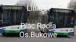 Szczecin w SPAD czyli autobusem po Szczecinie - linia A (Plac Rodła - Osiedle Bukowe) #2060