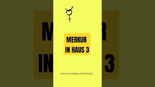 Merkur im Horoskop #astrodings #astrologie #merkur