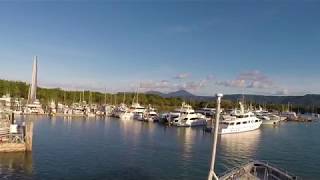 Port Douglas Queensland Marina -  Coming in by Boat view