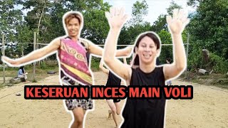 KESERUAN PARA INCES MELAWI SAAT MAIN VOLLEY