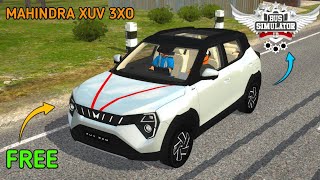 MAHINDRA XUV 3XO 2024 FOR BUS SIMULATOR INDONESIA BUSSID FREE DOWNLOAD