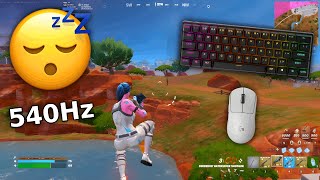 SteelSeries Apex Pro Mini ASMR😴 Fortnite Solo Gameplay 🤩 360 FPS Smooth 4K