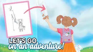 Draw with me • Let's go on an adventure! | Daisy Illustrations