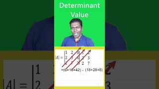 Determinant Value Easy Method