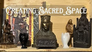 Creating Sacred Space (First Quarter Moon)