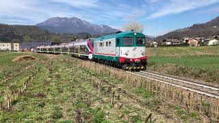 ETR.526.013 IN CORSA PROVA IN VALSUGANA #treno #ferrovia #zug #eisenbahn #train #railway